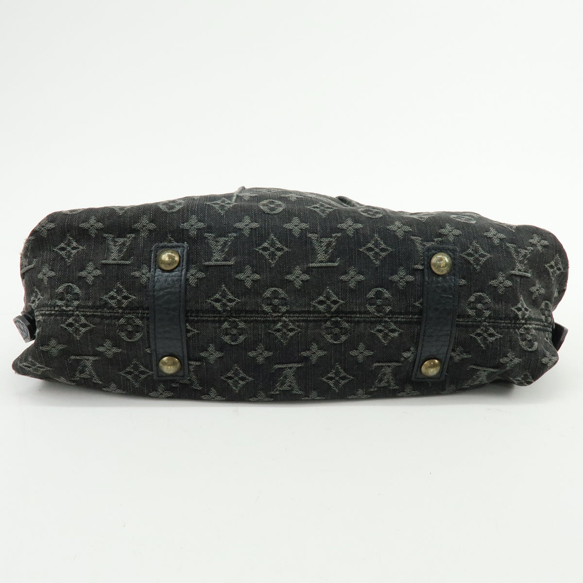Louis Vuitton Monogram Denim Neo Cabby MM 2Way Bag Noir M95351