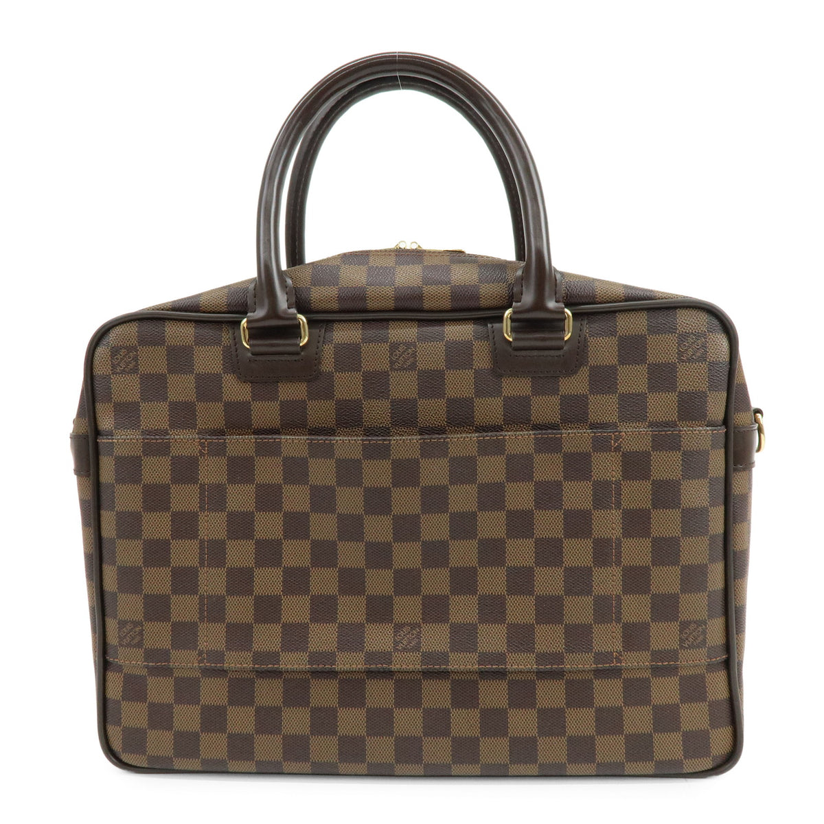 Louis Vuitton Damier Ebene Icare Hand Bag Business Bag Brown N23252