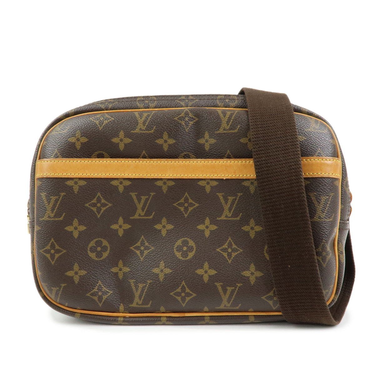 Louis Vuitton Monogram Reporter PM Shoulder Crossbody Bag M45254