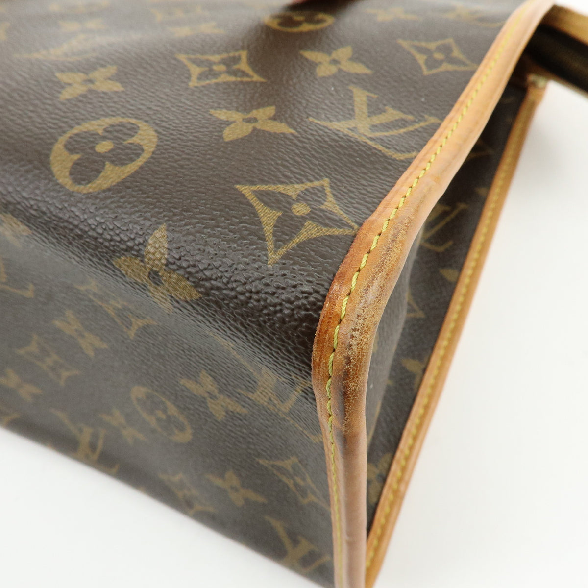 Louis Vuitton Monogram Popincourt Haut Shoulder Bag Brown M40007