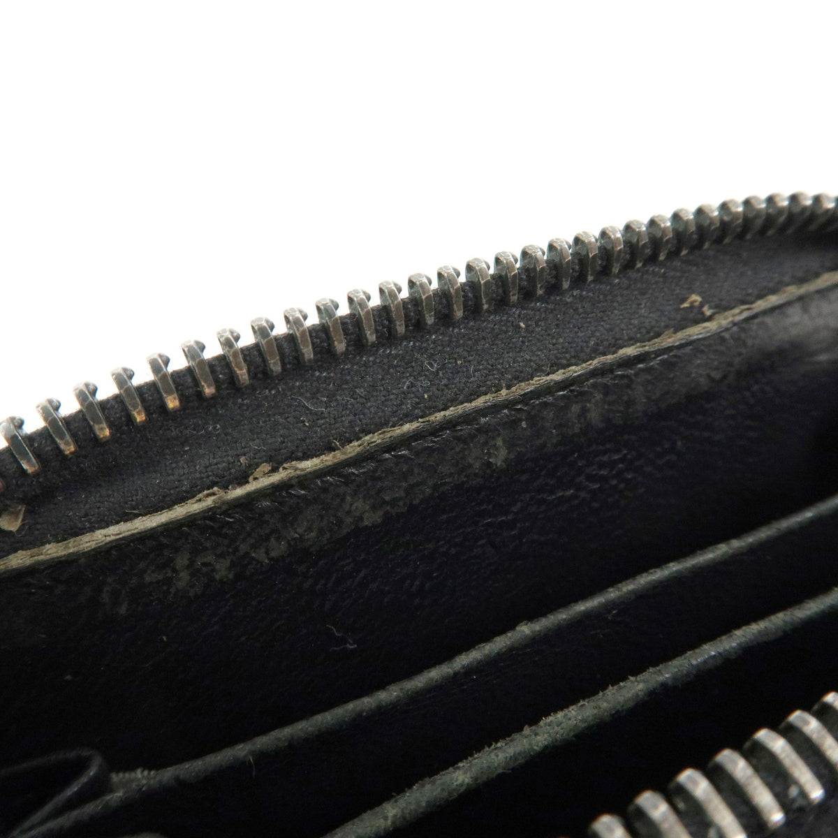 BOTTEGA VENETA Intrecciato Leather Coin Case Black V4651