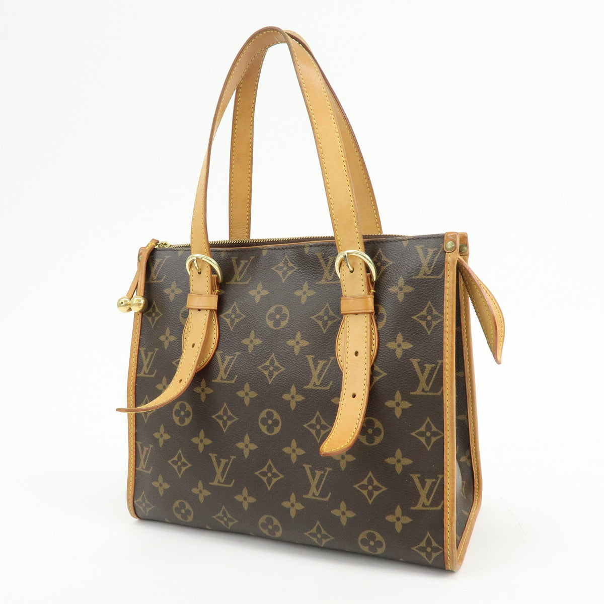 Louis Vuitton Monogram Popincourt Haut Shoulder Bag Brown M40007