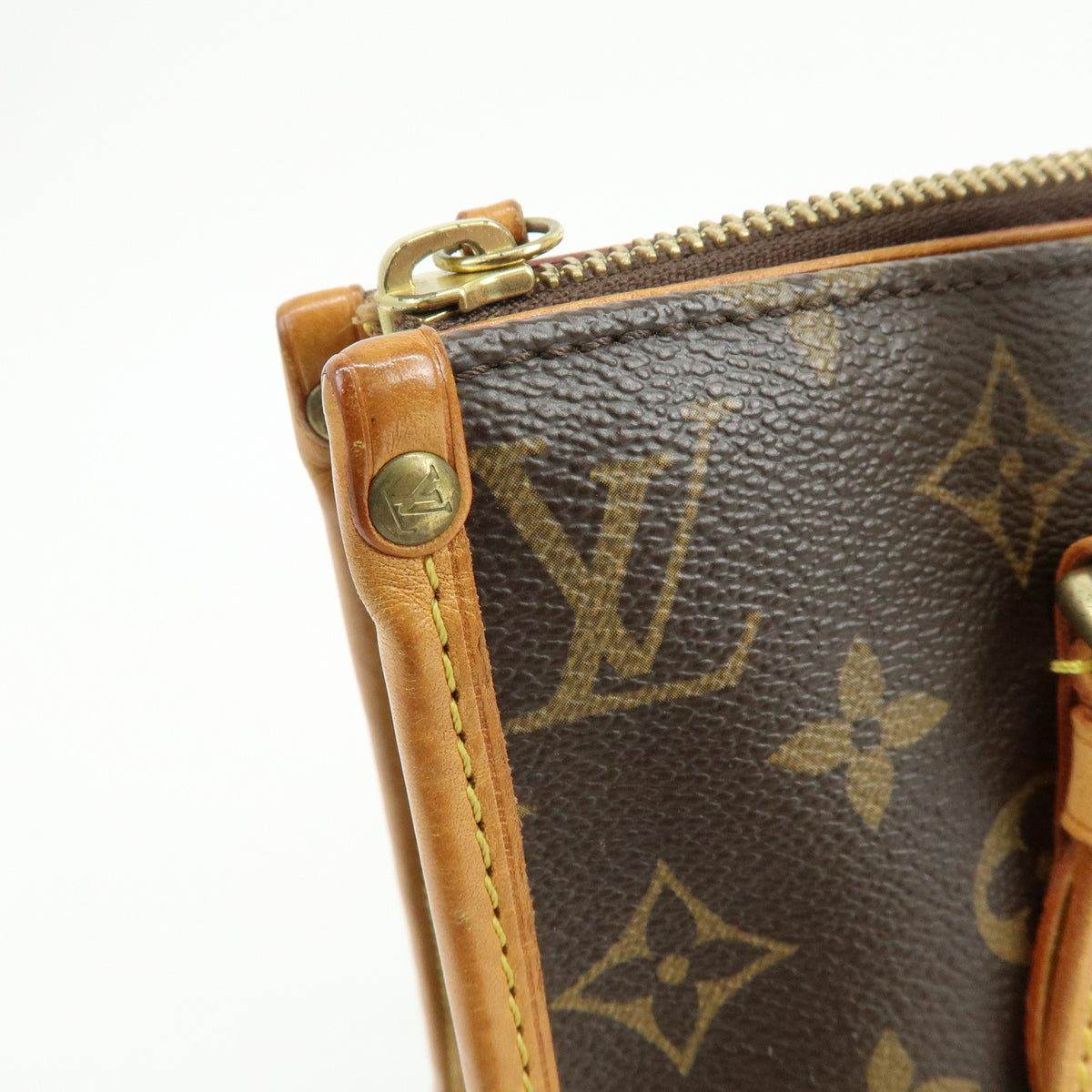 Louis Vuitton Monogram Popincourt Haut Shoulder Bag Brown M40007