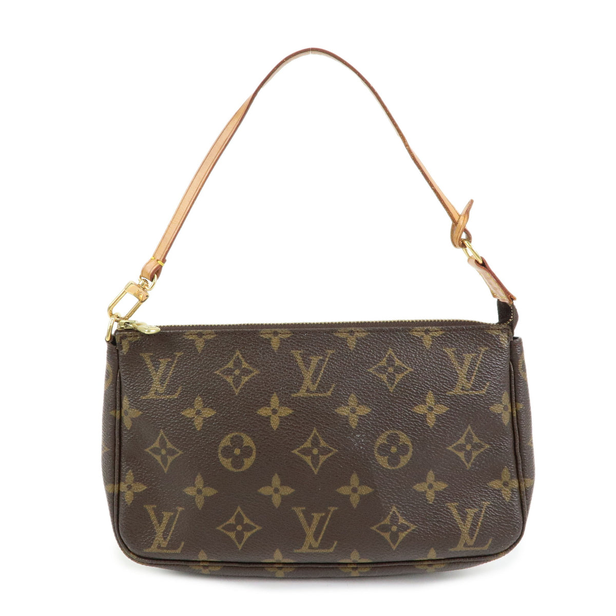 Louis Vuitton Monogram Pochette Accessoires Pouch Hand Bag M51980