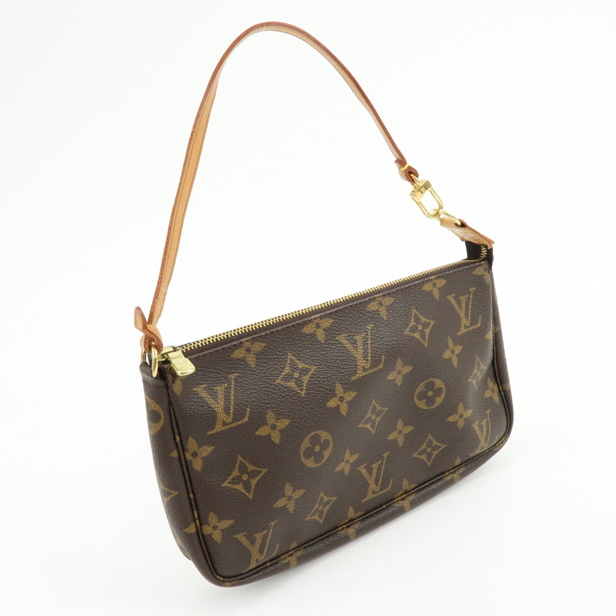 Louis Vuitton Monogram Pochette Accessoires Pouch Hand Bag M51980