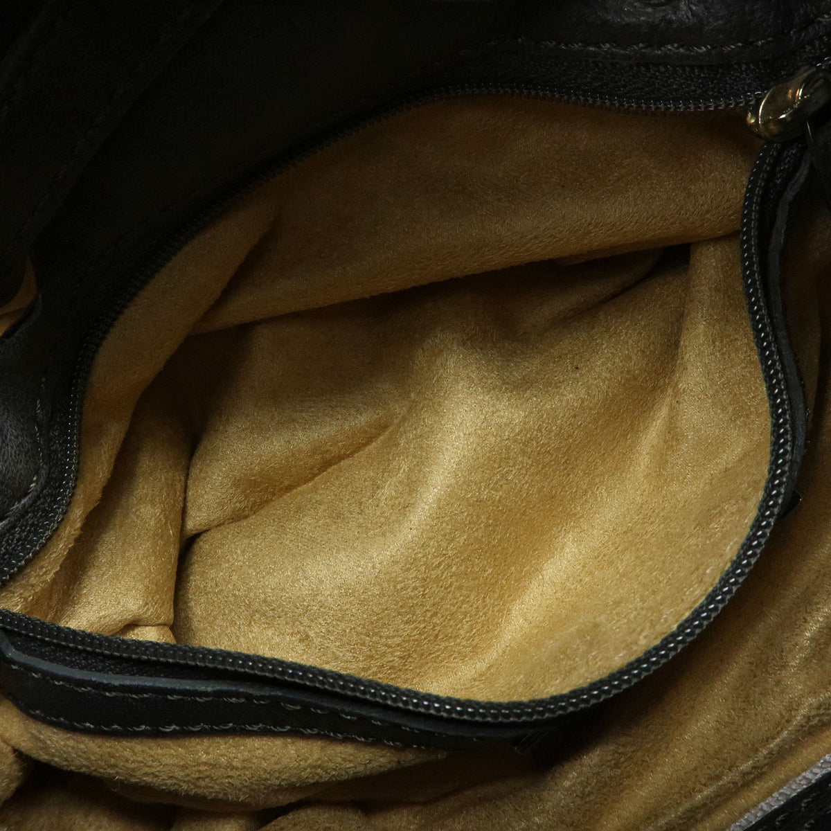 JIMMY CHOO Lapin Rabbit Fur Leather Hand Bag Tote Bag Brown Gray