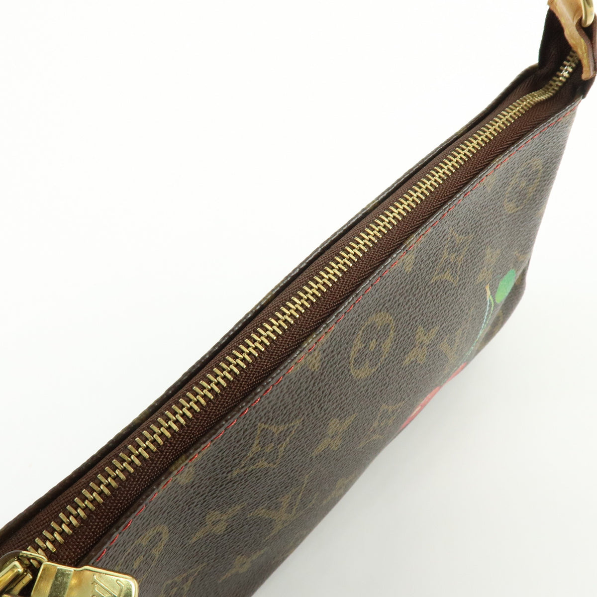 Louis Vuitton Monogram Cherry Pochette Accessoires Pouch M95008