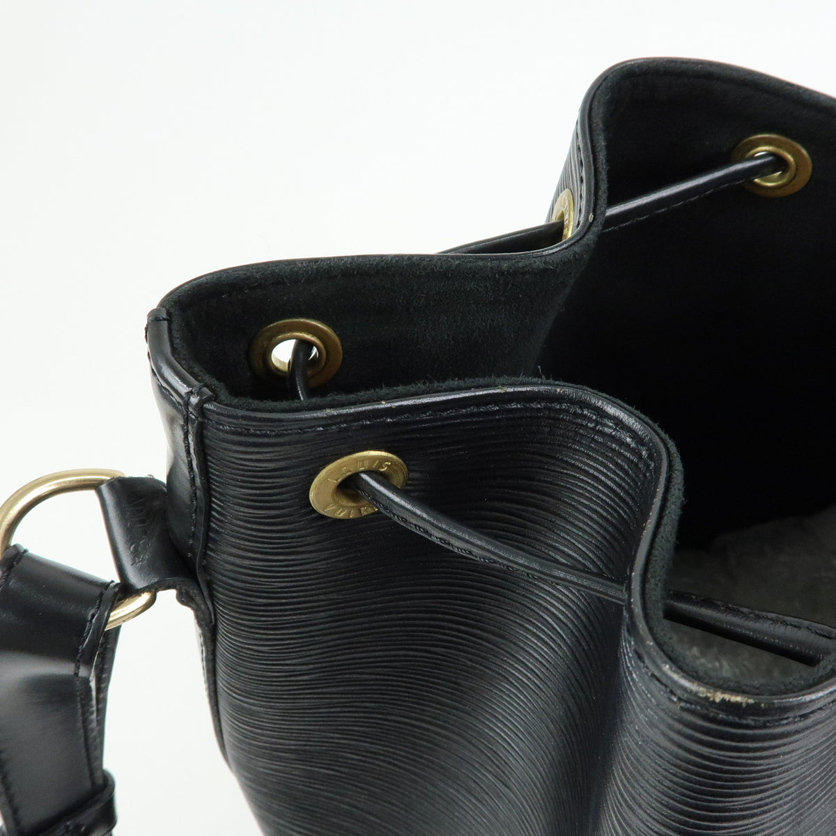 Louis Vuitton Epi Noe Leather Shoulder Bag Hand Bag Noir Black M59002
