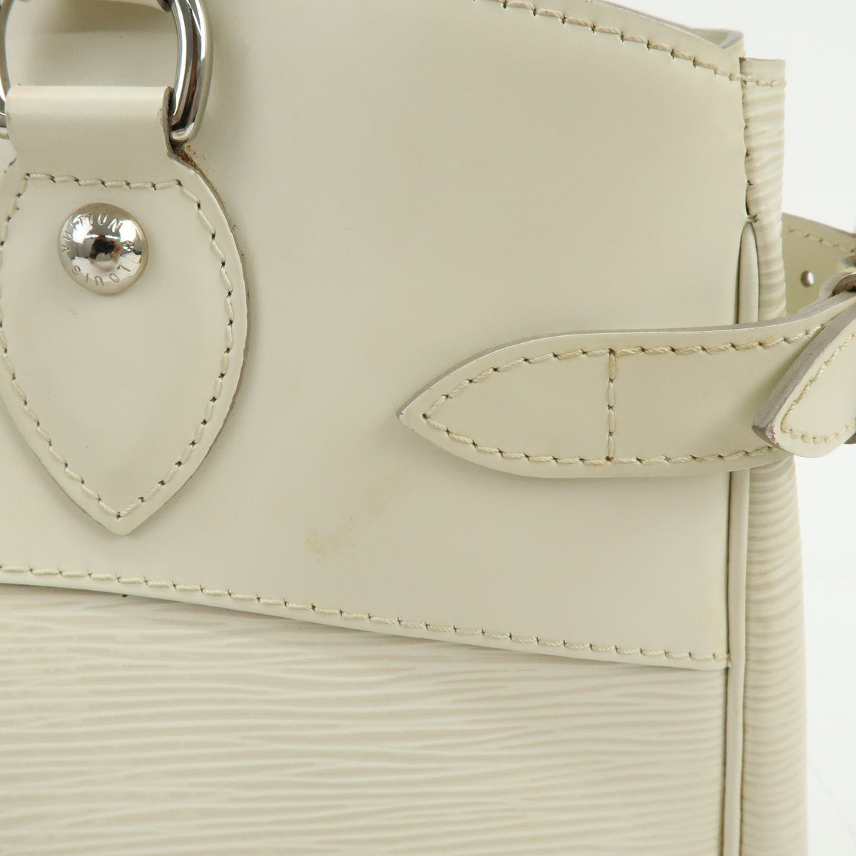 Louis Vuitton Epi Passy PM Hand Bag Tote Bag Ivoire Ivory M5926J