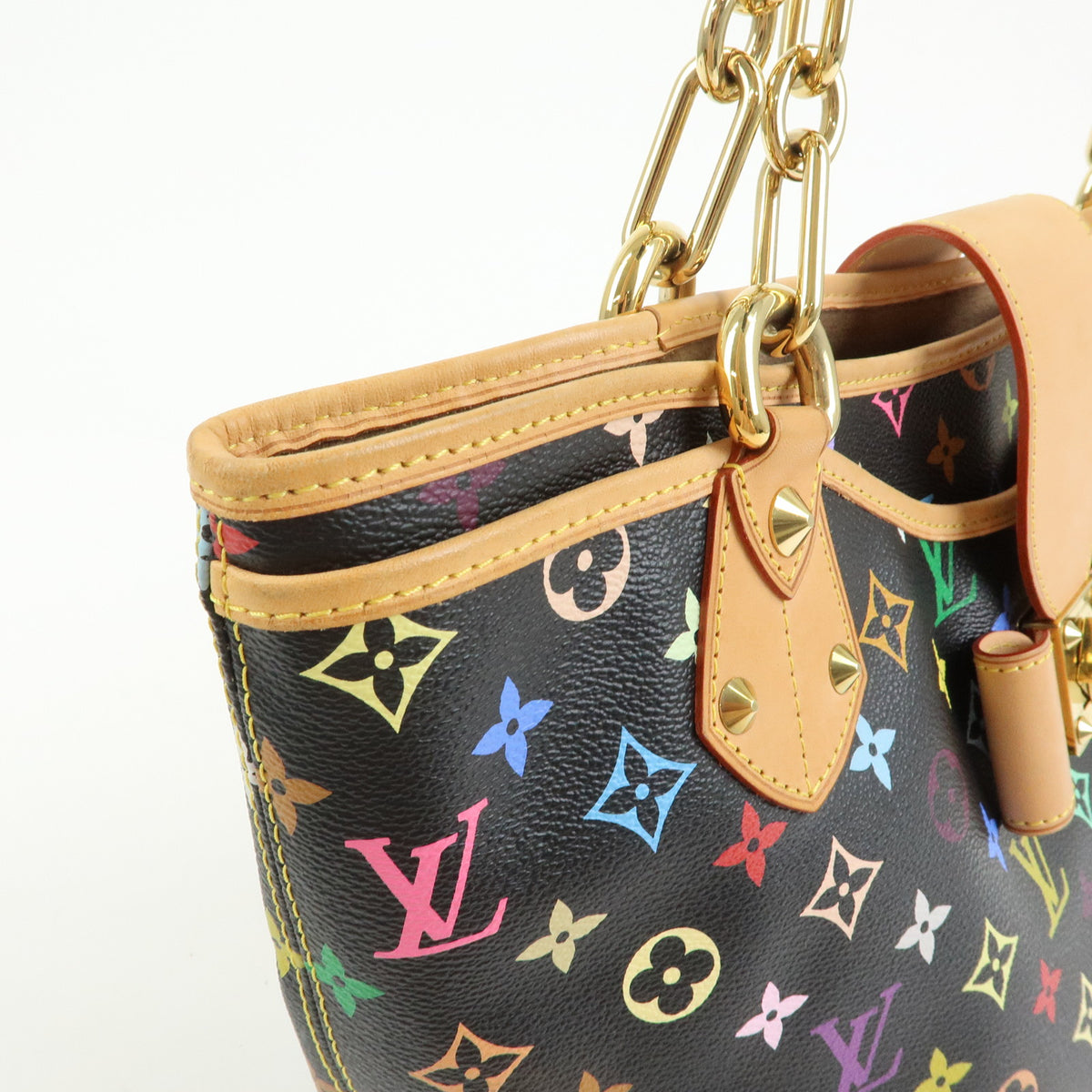Louis Vuitton Monogram Multicolor Annie GM Canvas Tote Bag M40304