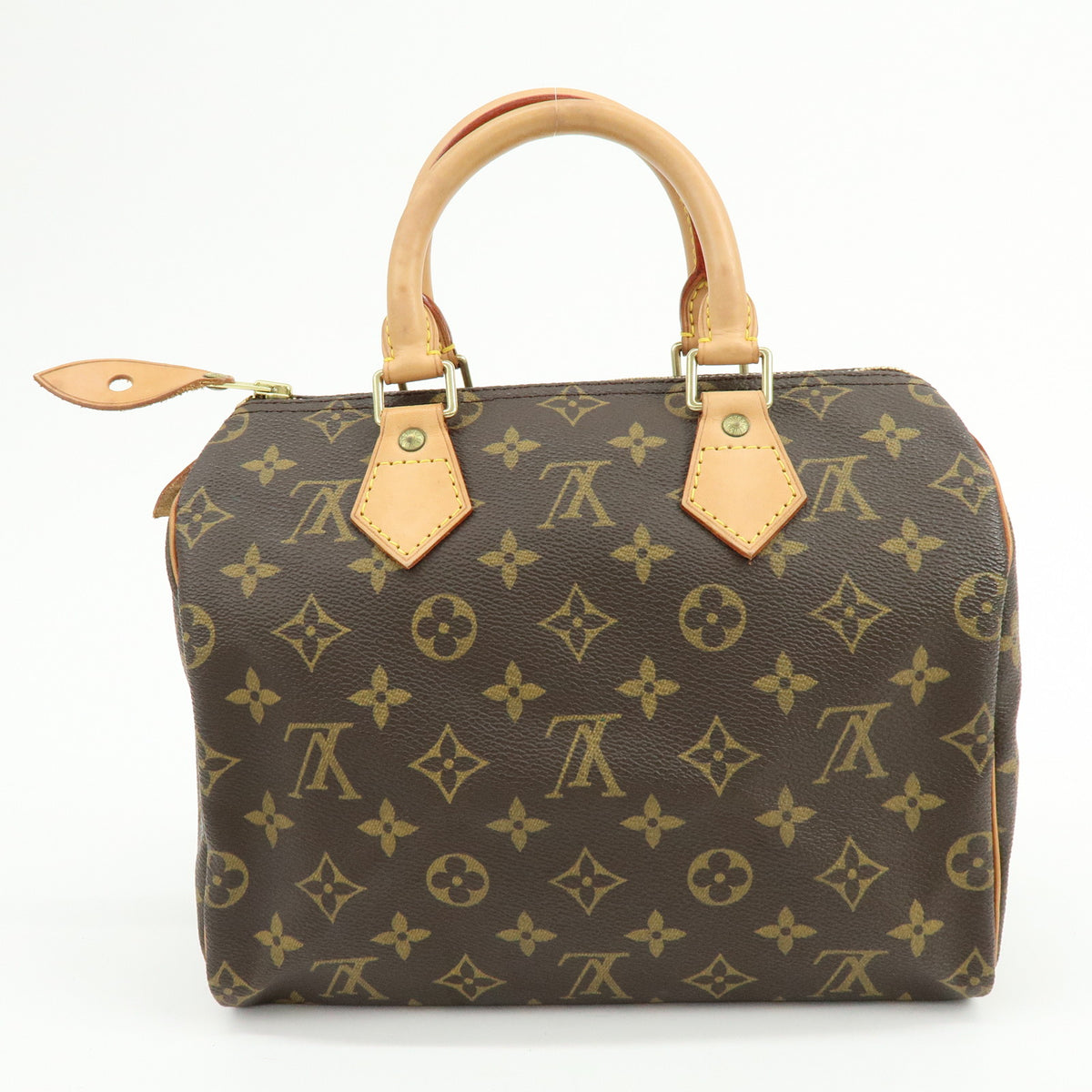Louis Vuitton Monogram Speedy 25 Boston Bag Hand Bag Brown M41528