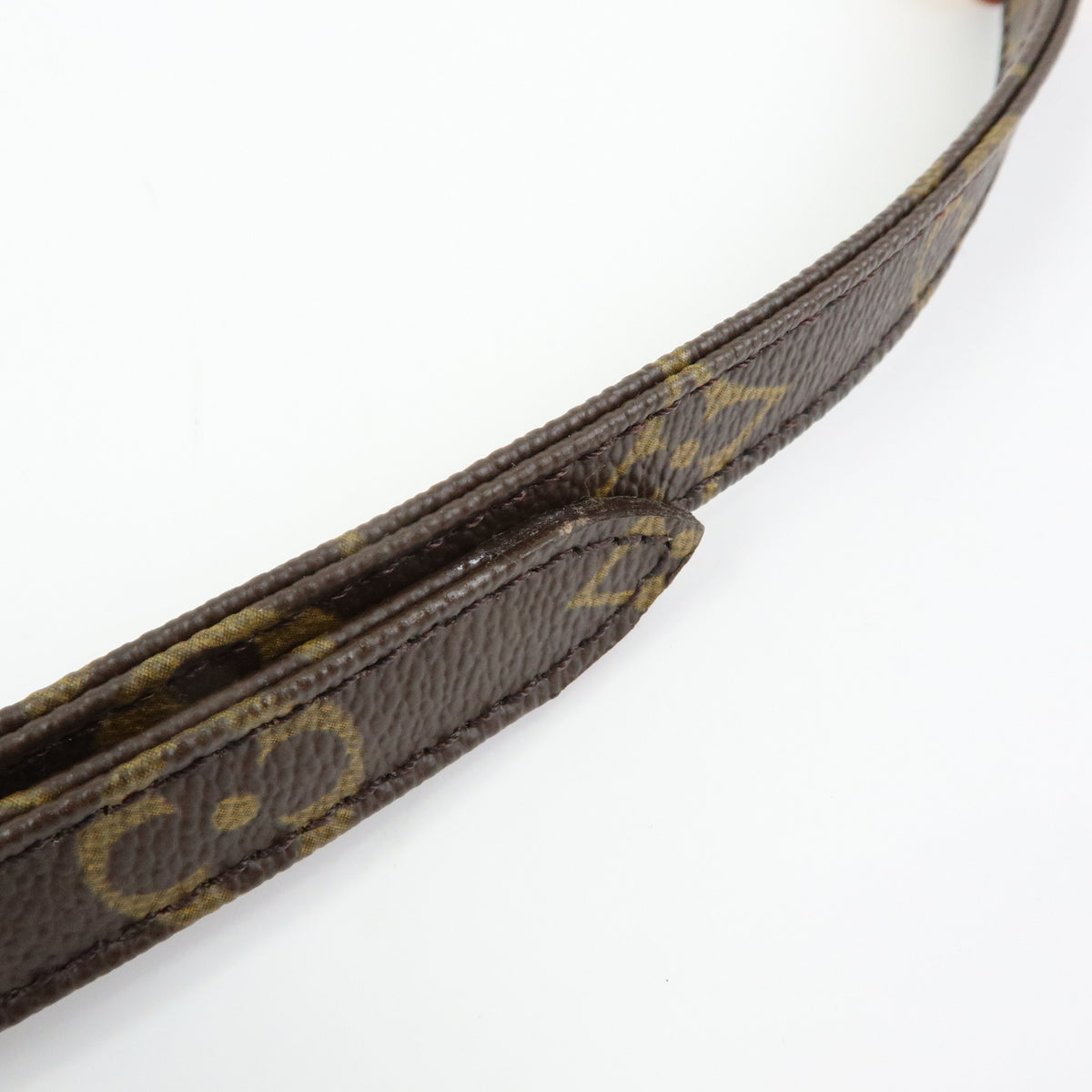Louis Vuitton Monogram Adjustable Shoulder Strap Brown 120cm J52315