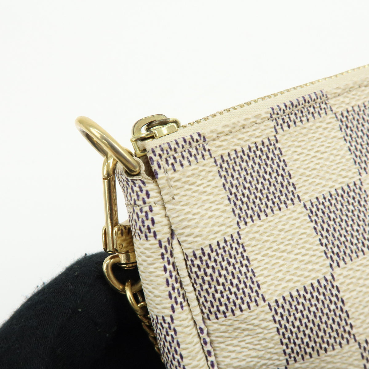 Louis Vuitton Damier Azur Mini Pochette Accesoire Pouch N58010