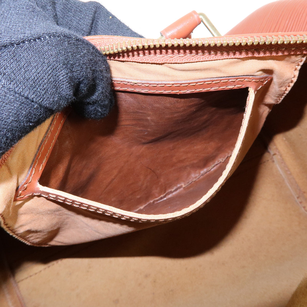 Louis Vuitton Epi Speedy 25 Hand Boston Bag Kenya Brown M43013