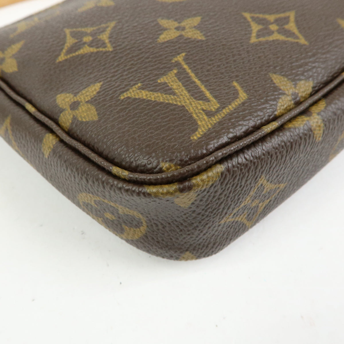 Louis Vuitton Monogram Pochette Accessoires Pouch Hand Bag Brown M51980