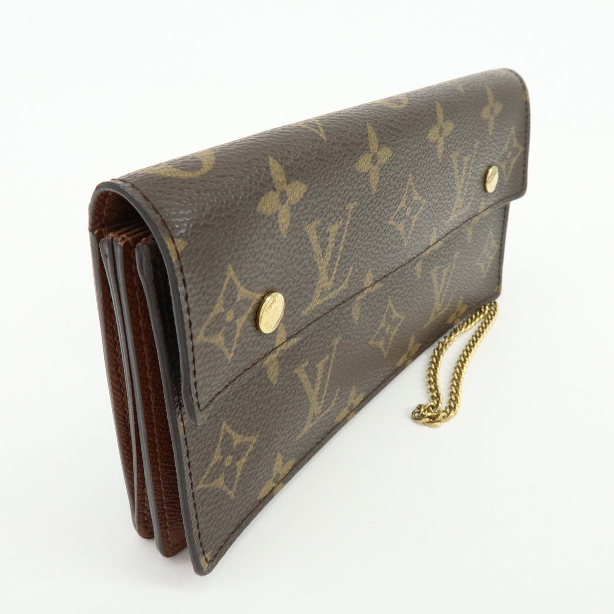 Louis Vuitton Monogram Portefeuille Accordion Long Wallet Brown M58008