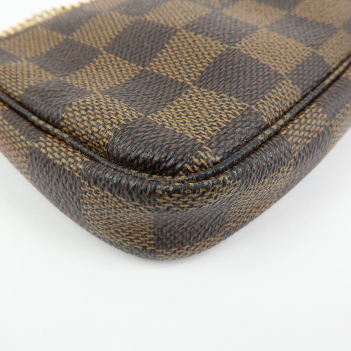 Louis Vuitton Damier Ebene Mini Pochette Accessoires Pouch N58009