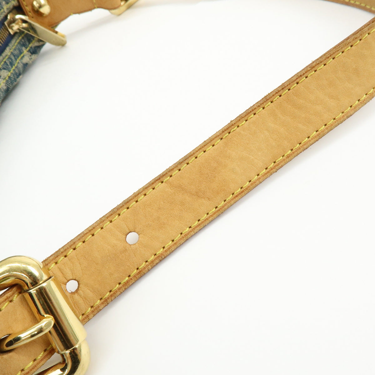 Louis Vuitton Monogram Denim Baggy PM 2Way Bag Shoulder Bag M95049