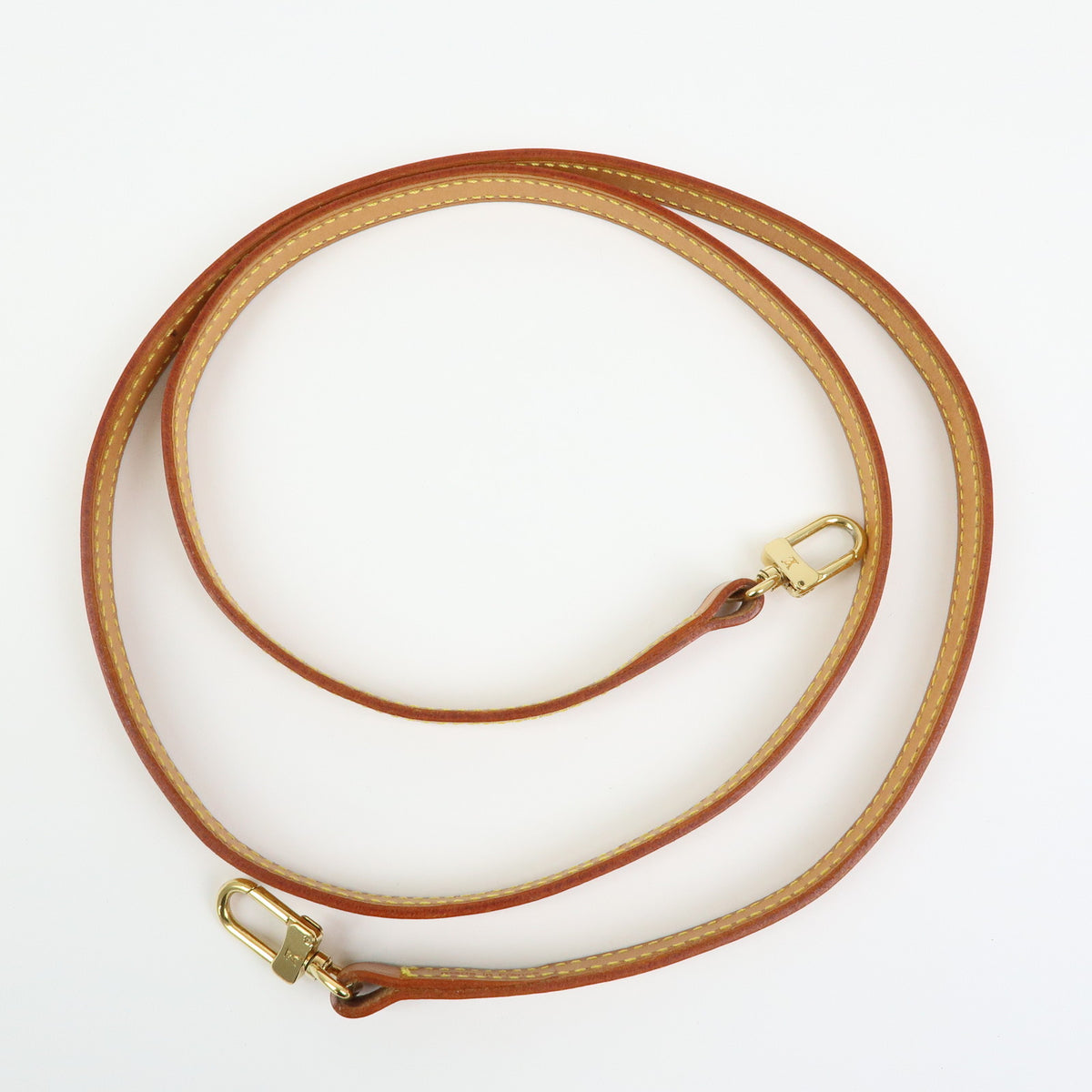 Louis Vuitton Nume Leather Shoulder Strap 120cm 1.2cm Natural J00145