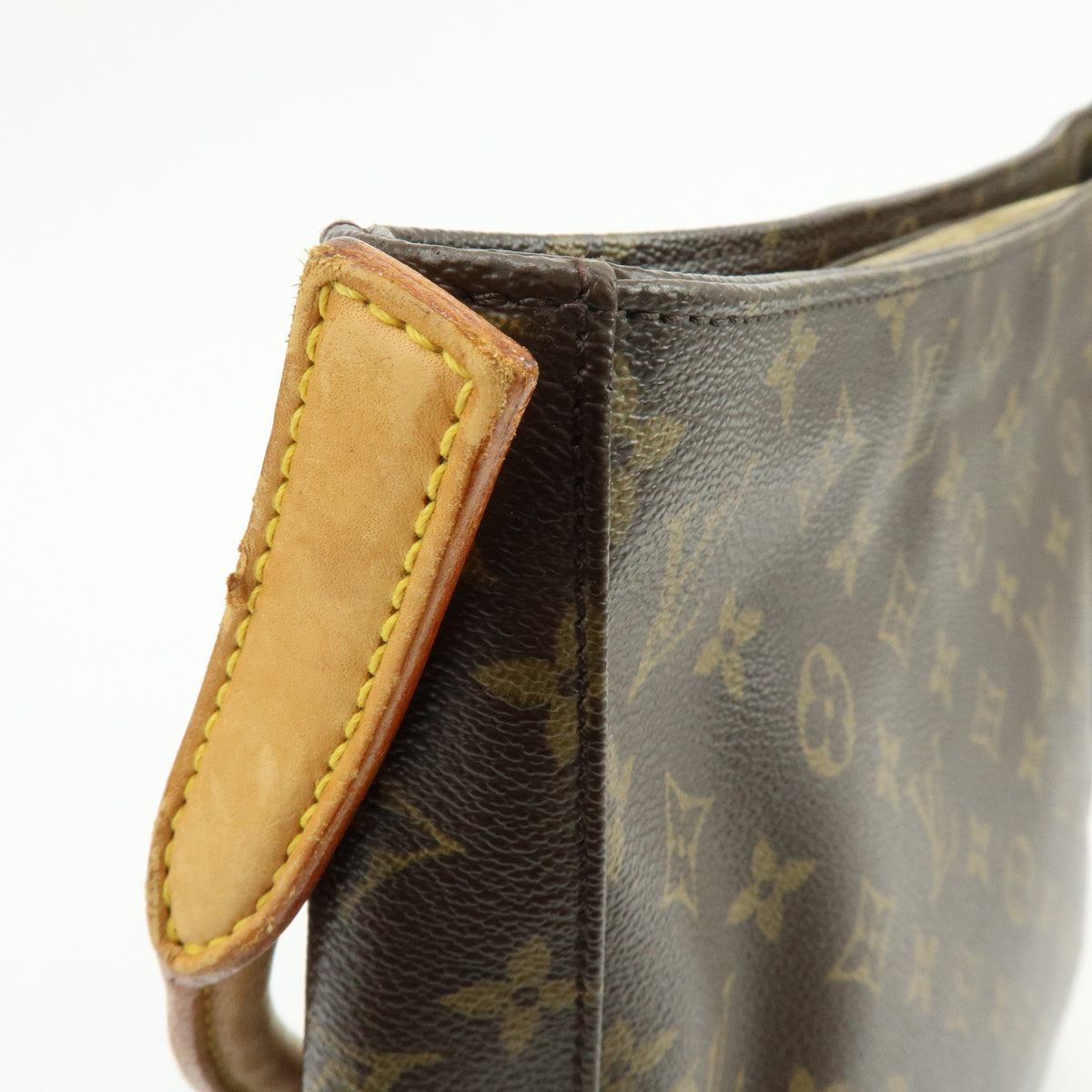Louis Vuitton Monogram Looping GM Shoulder Bag Brown M51145