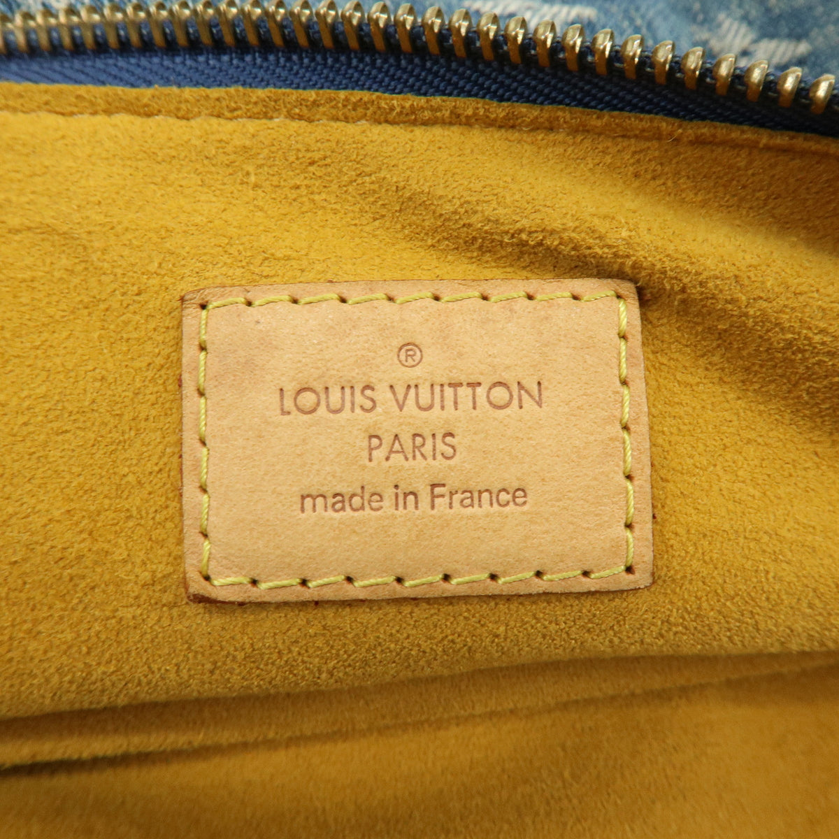 Louis Vuitton Monogram Denim Baggy PM 2Way Bag Shoulder Bag M95049
