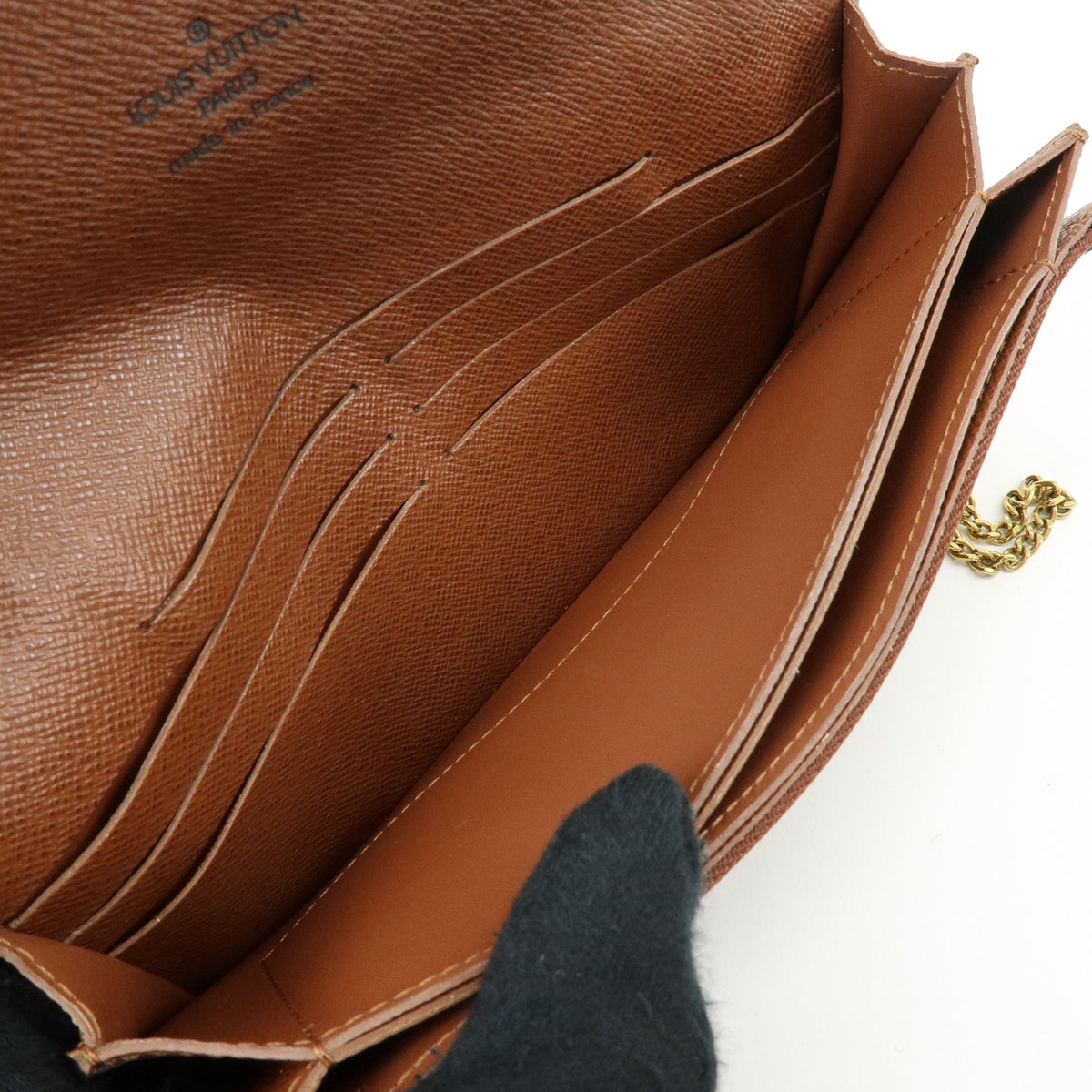 Louis Vuitton Monogram Portefeuille Accordion Long Wallet Brown M58008