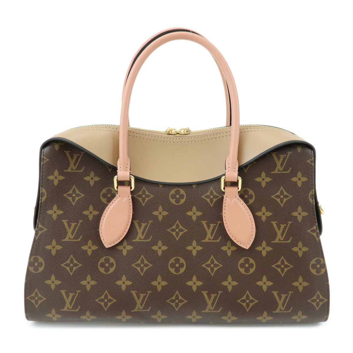 Louis Vuitton Monogram Tuileries Tote Canvavs Leather Hand Bag M44270