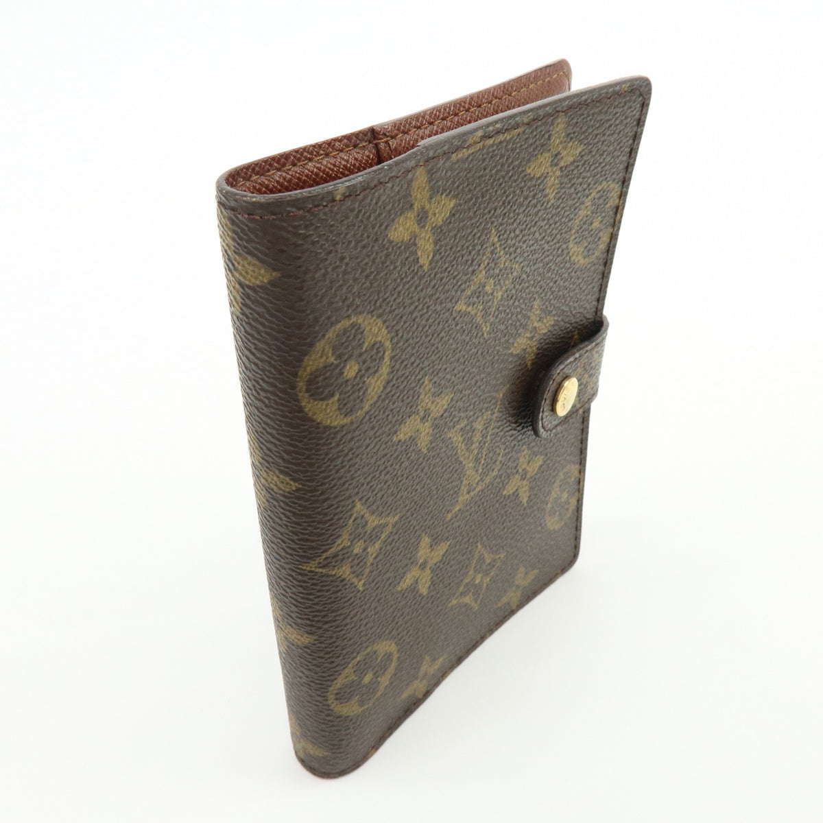 Louis Vuitton Monogram Agenda PM Planner Cover Brown R20005