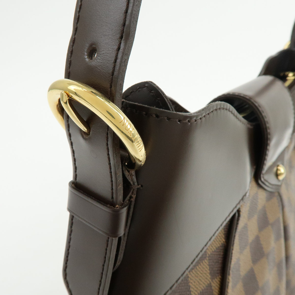 Louis Vuitton Damier Sistina MM Shoulder Bag Damier Ebene N41541