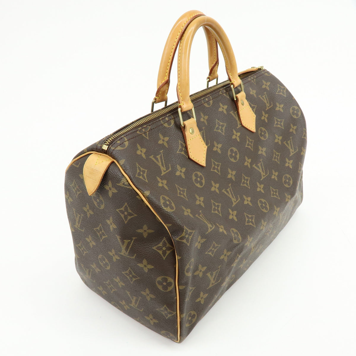 Louis Vuitton Monogram Speedy 35 Boston Bag Hand Bag M41524