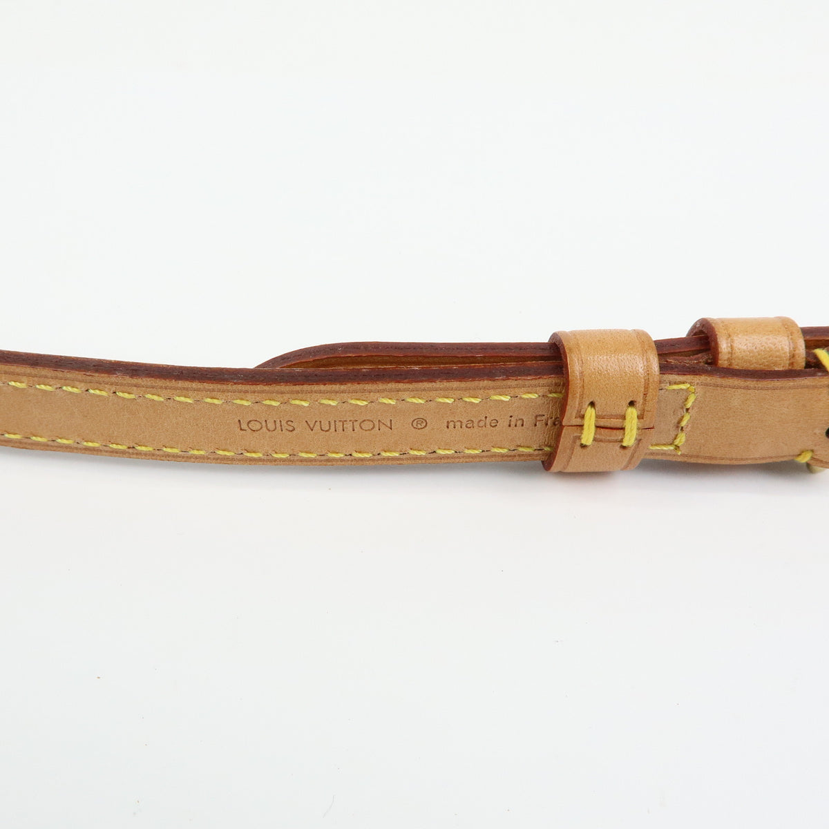 Louis Vuitton Adjustable Leather Shoulder Strap 120cm 1.6cm J52312
