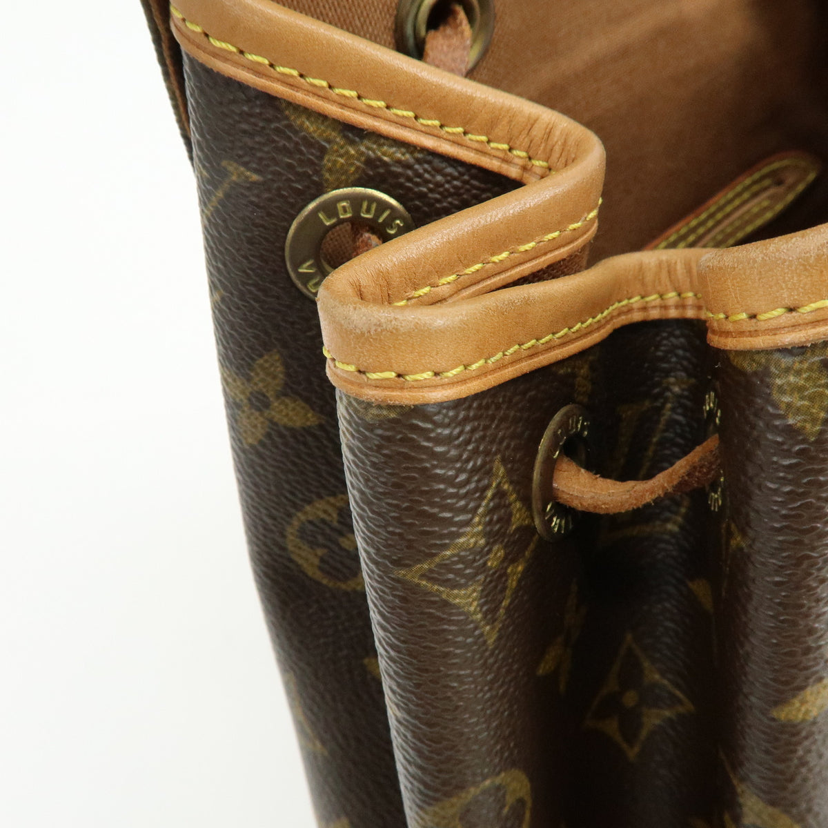 Louis Vuitton Monogram Montsouris MM Backpack Brown M51136