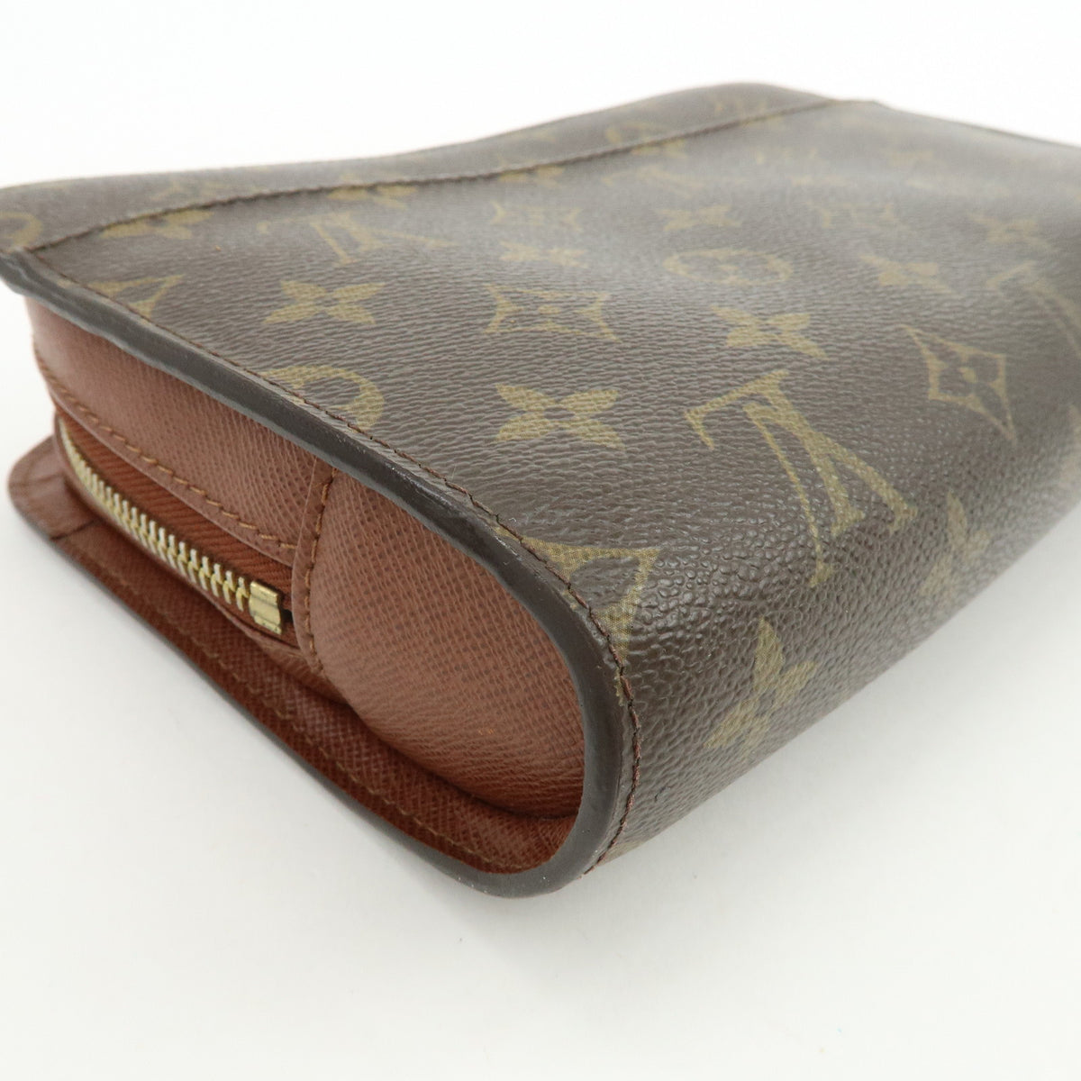 Louis Vuitton Monogram Orsay Clutch Bag Pouch Brown M51790