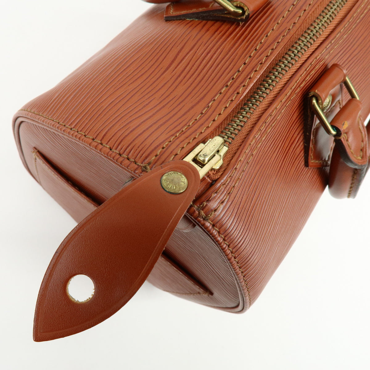 Louis Vuitton Epi Speedy 25 Leather Hand Boston Bag Kenya Brown M43013