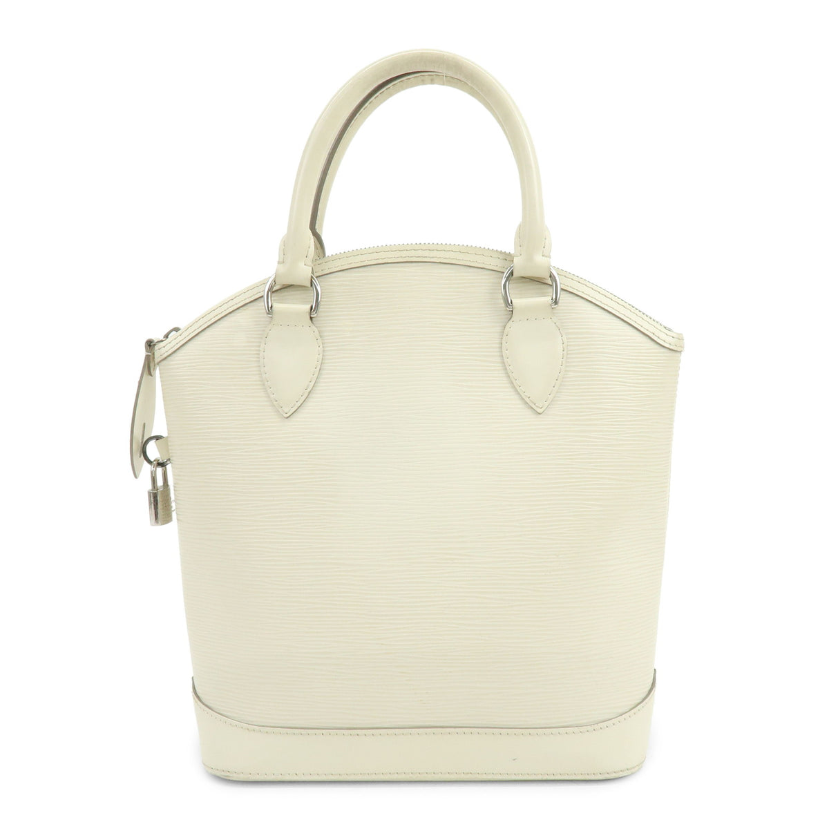 Louis Vuitton Epi Lockit Hand Bag Tote Bag Ivoire White M4229J