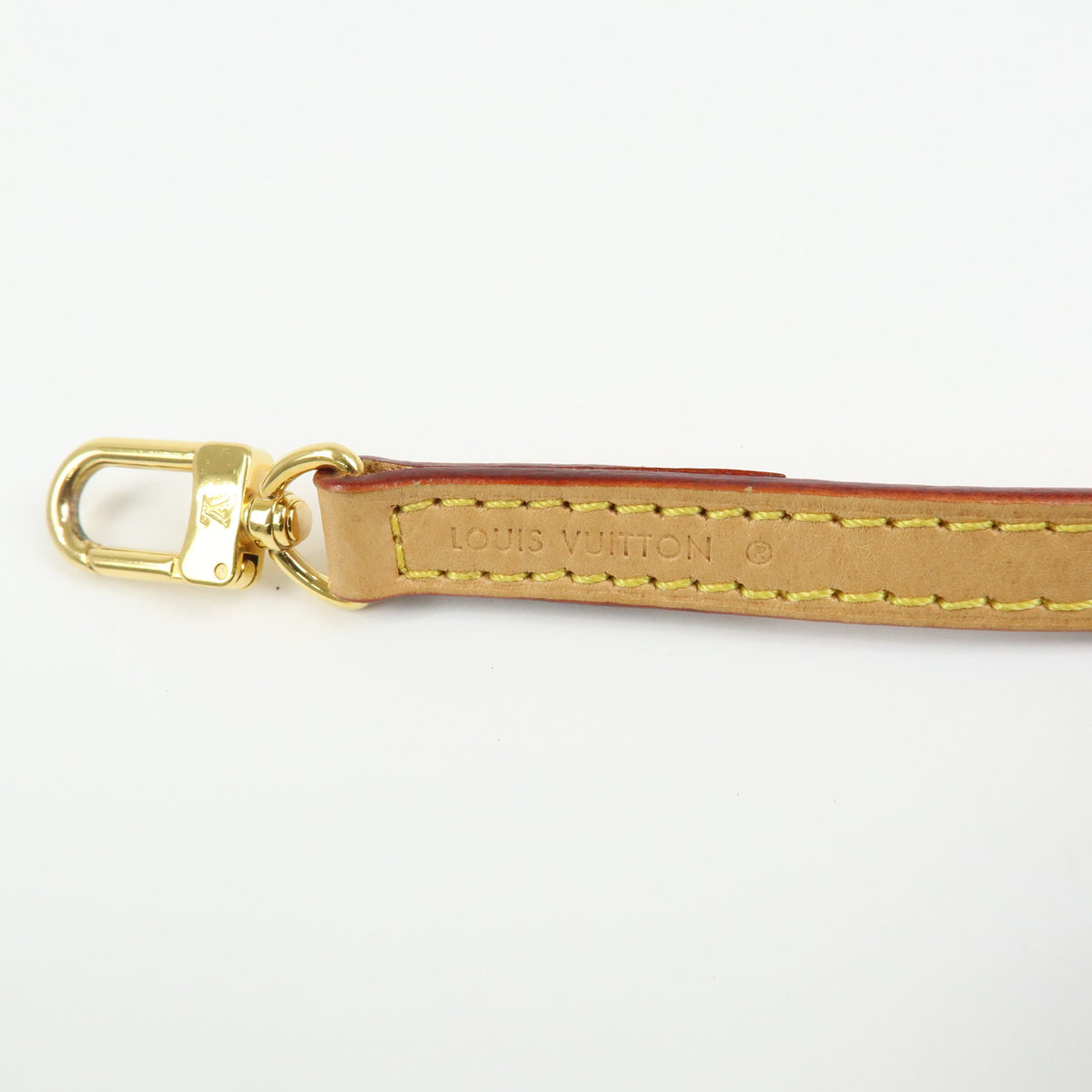Louis Vuitton Nume Leather Shoulder Strap 120cm Natural J00145