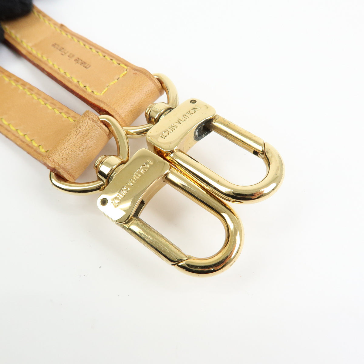 Louis Vuitton Nume Leather Shoulder Strap 100cm 1.6cm Natural J00142