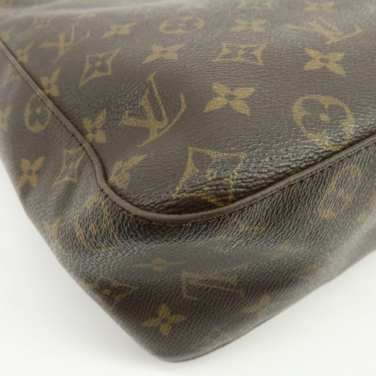 Louis Vuitton Monogram Looping GM Shoulder Bag Brown M51145