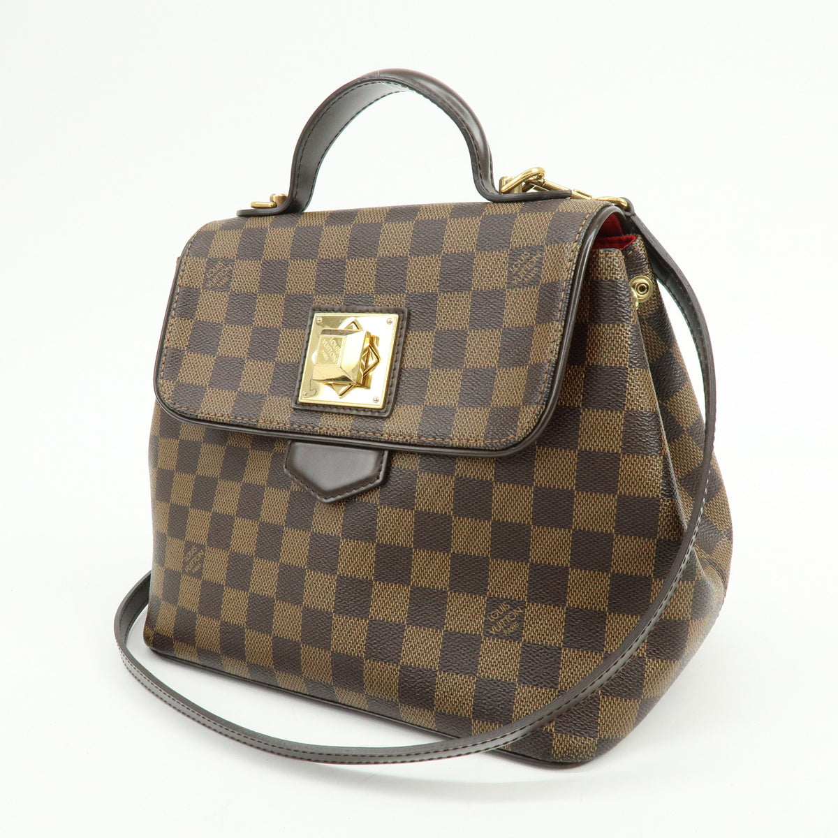 Louis Vuitton Damier Bergamo PM Canvas Leather 2Way shoulder Bag N41167