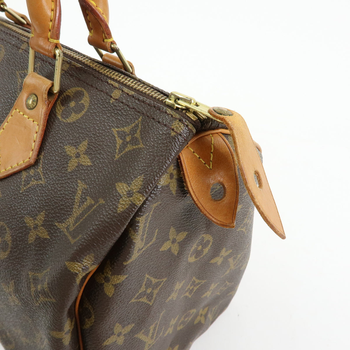 Louis Vuitton Monogram Speedy 30 Boston Bag Hand Bag Brown M41526