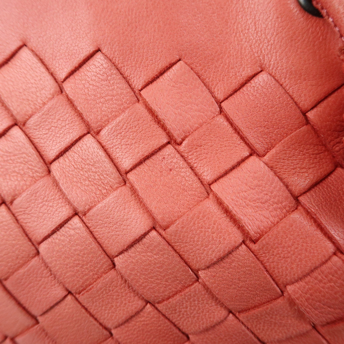 BOTTEGA VENETA Intrecciato Leather Hand Bag Shoulder Bag Pink 120773