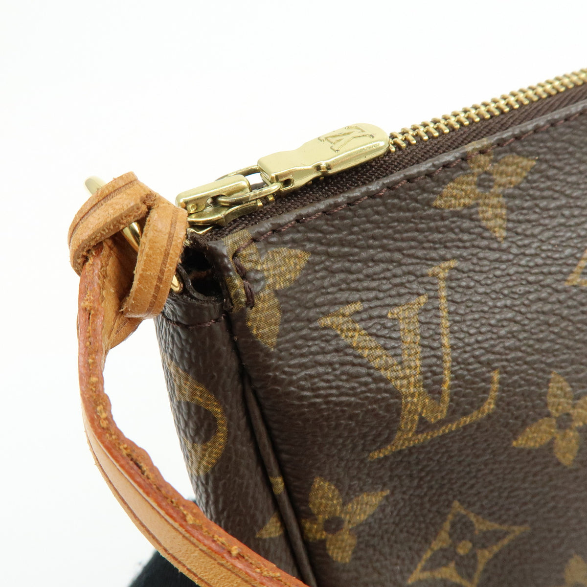 Louis Vuitton Monogram Pochette Accessoires Pouch Hand Bag M51980