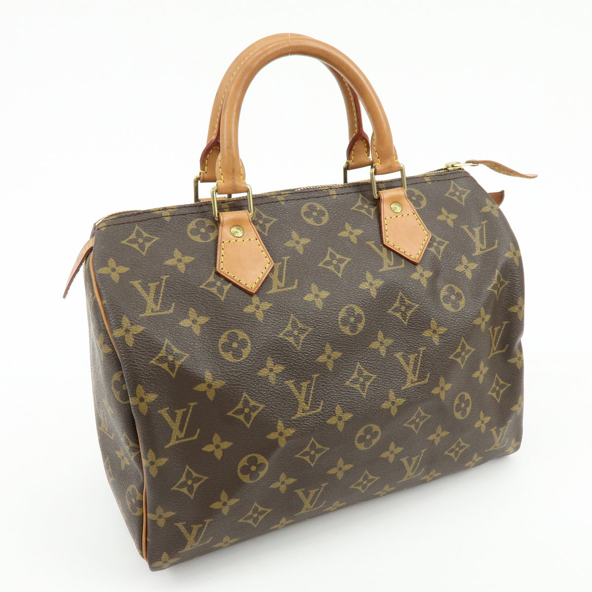 Louis Vuitton Monogram Speedy 30 Boston Bag Hand Bag Brown M41526