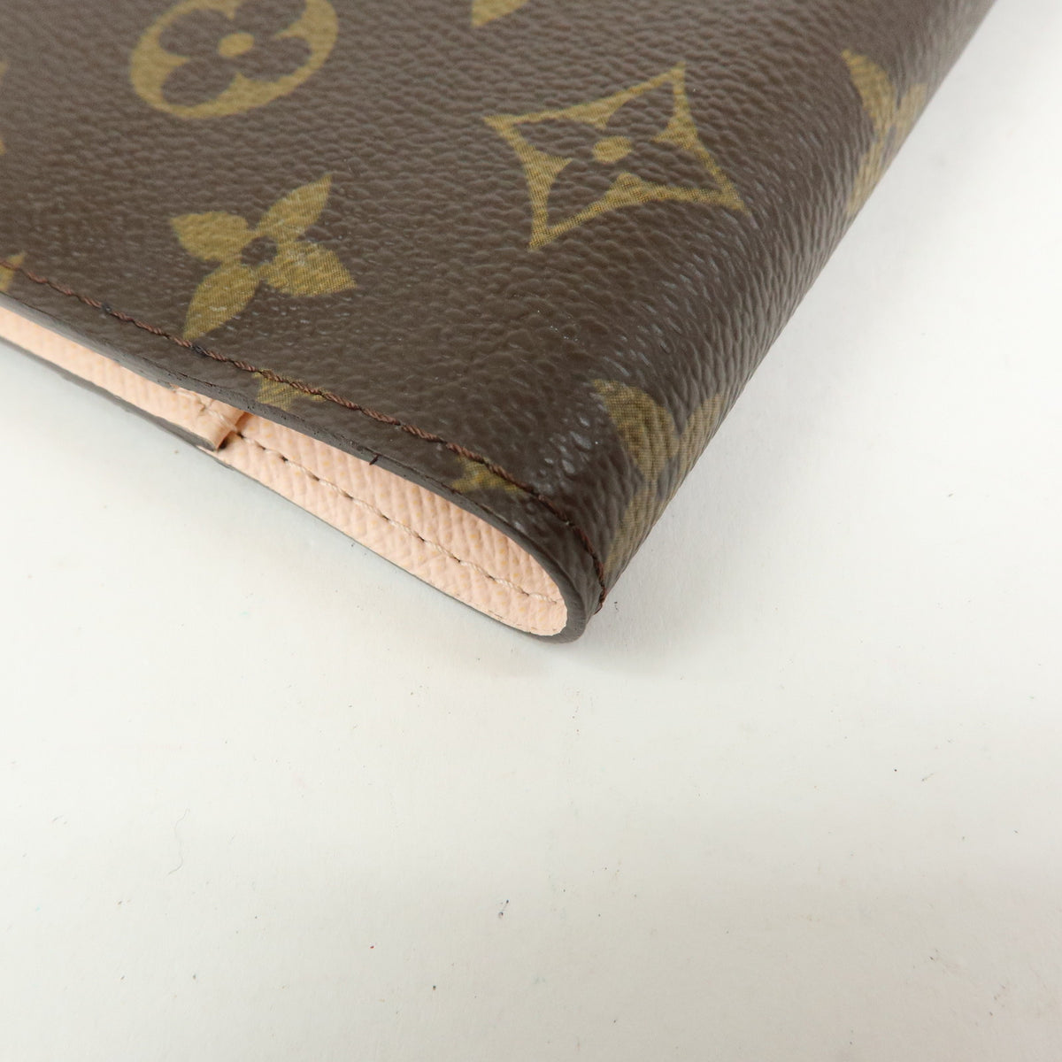 Louis Vuitton Monogram Agenda Koala PM Planner Cover Brown Pink R21013