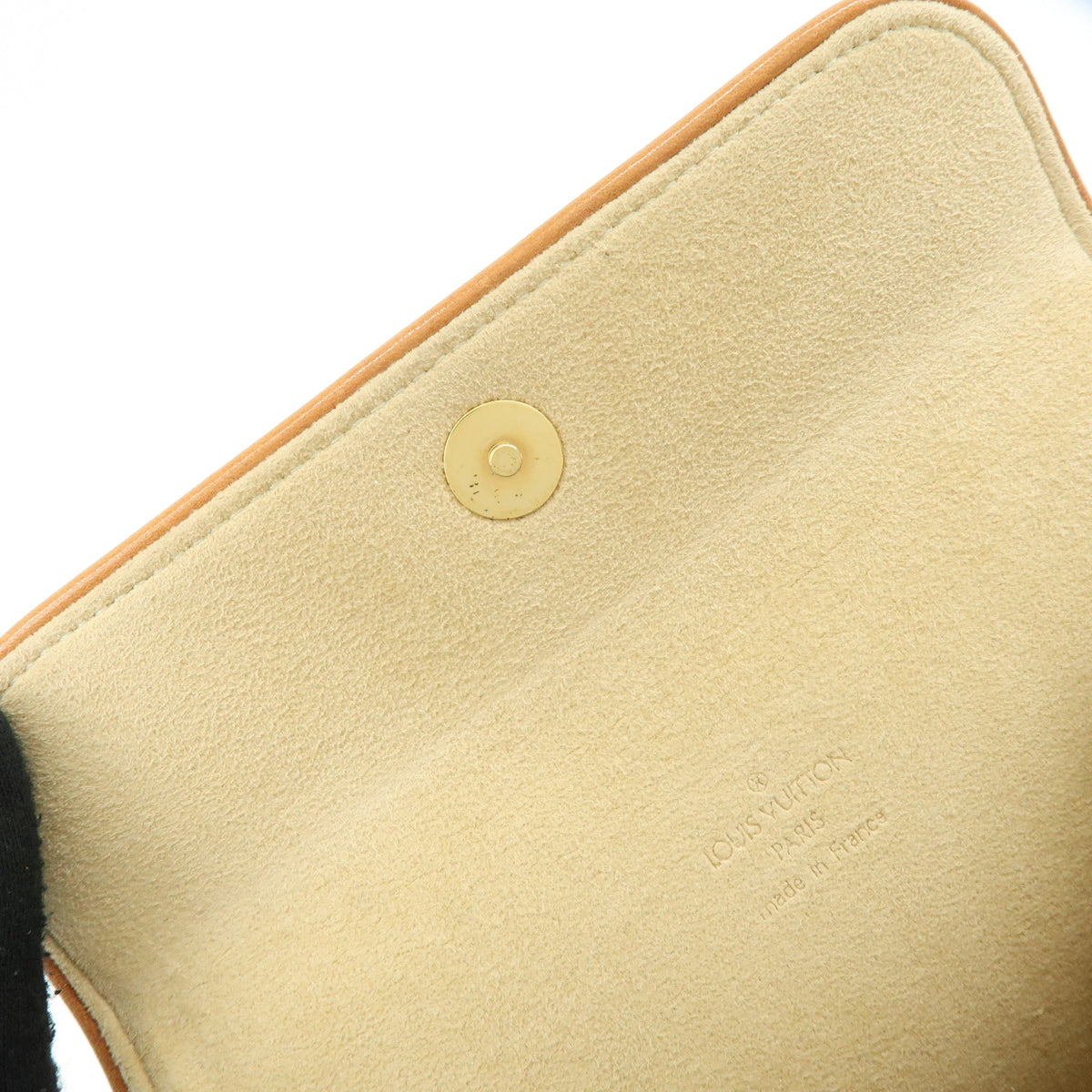 Louis Vuitton Monogram Pochette Florentine Waist Bag Belt XS M51855