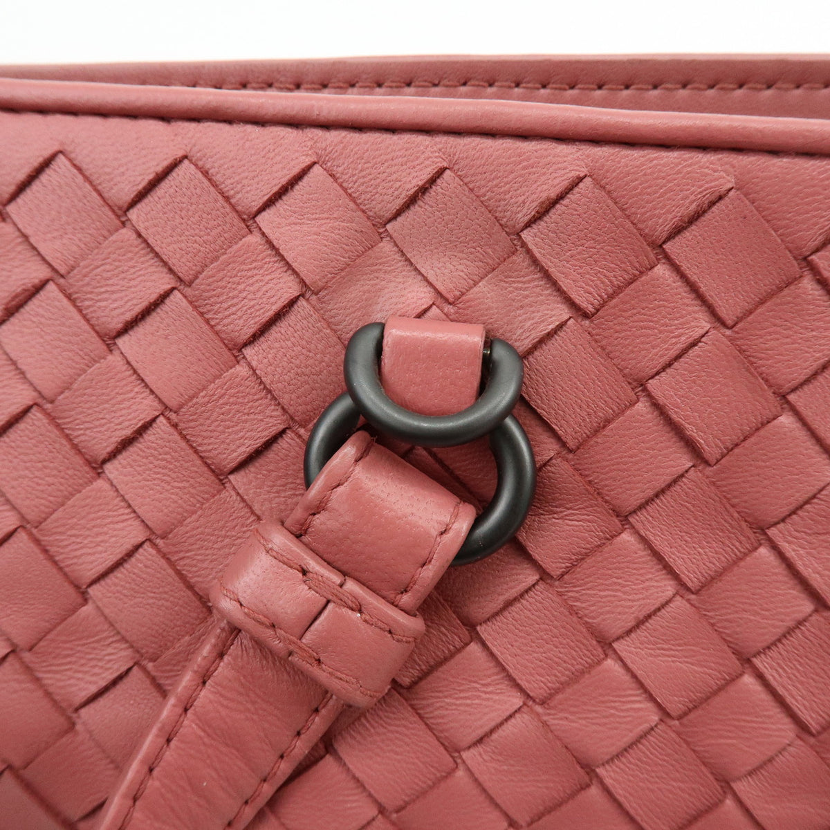 BOTTEGA VENETA Intrecciato Nappa Leather 2Way Bag Shoulder Bag Pink