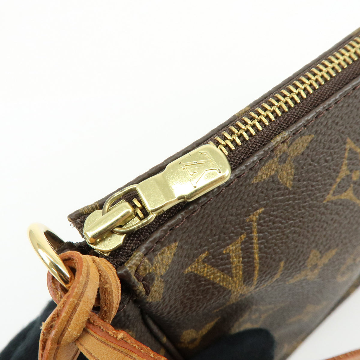 Louis Vuitton Monogram Pochette Accessoires Pouch Hand Bag M51980