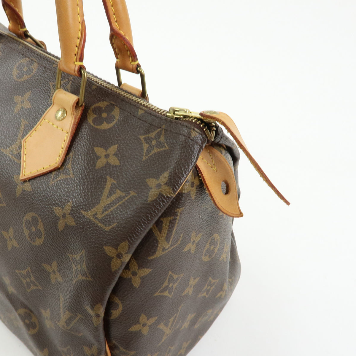 Louis Vuitton Monogram Speedy 30 Boston Bag Hand Bag Brown M41526