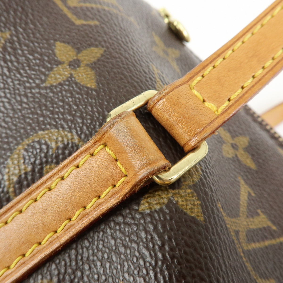 Louis Vuitton Monogram Papillon 26 Hand Bag Brown M51386