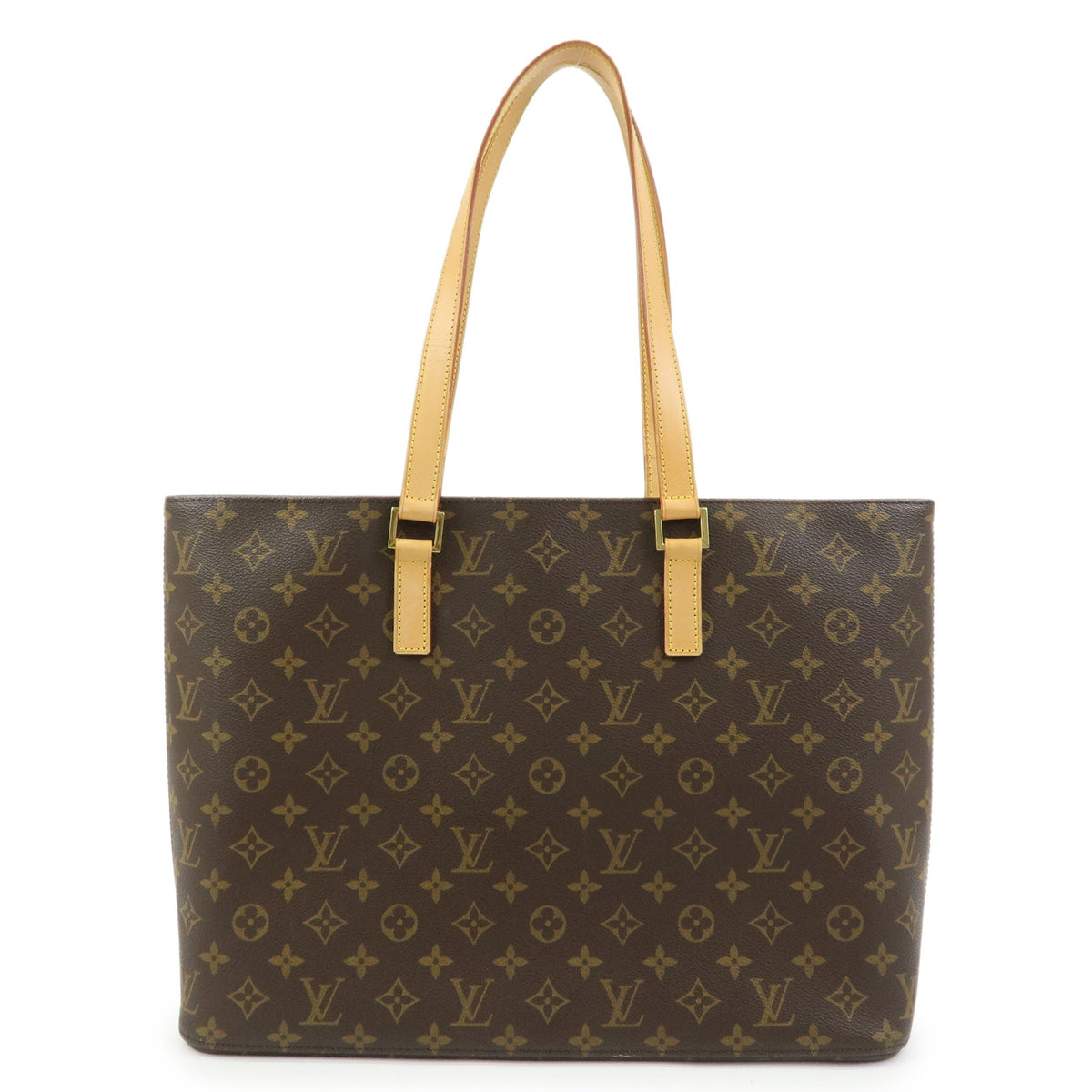 Louis Vuitton Monogram Luco Tote Bag Shoulder Bag Brown M51155